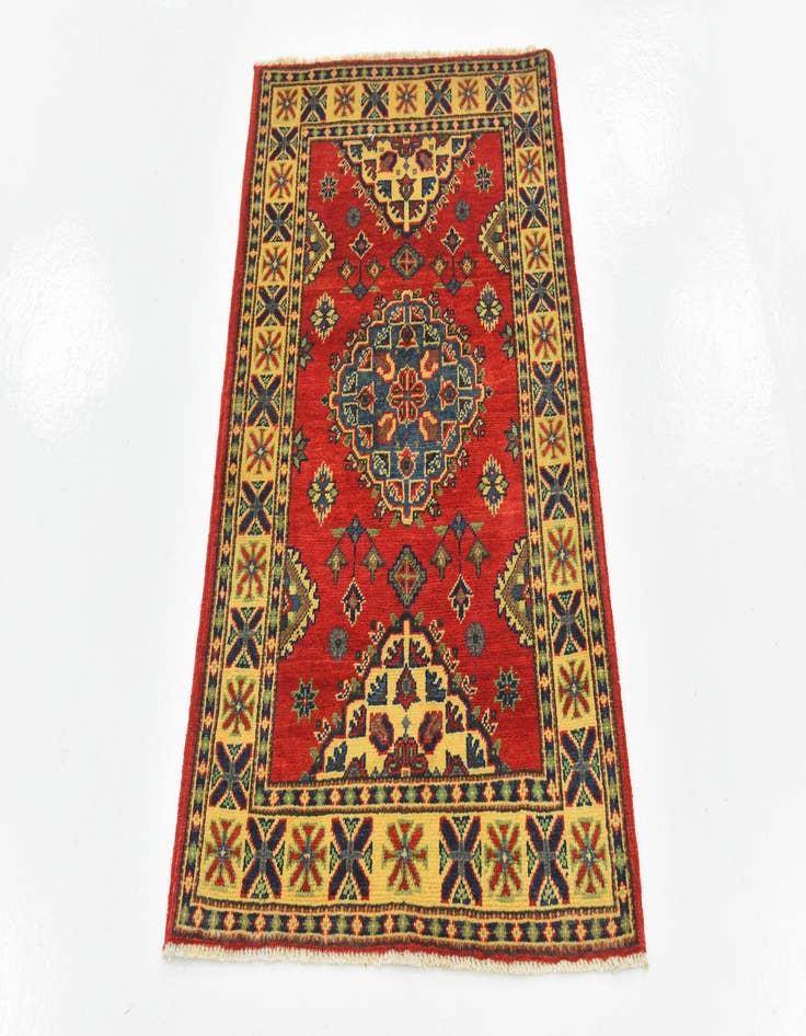 Detail image of  2' 8 x 4' 1  Hand Knotted Kazak Rug