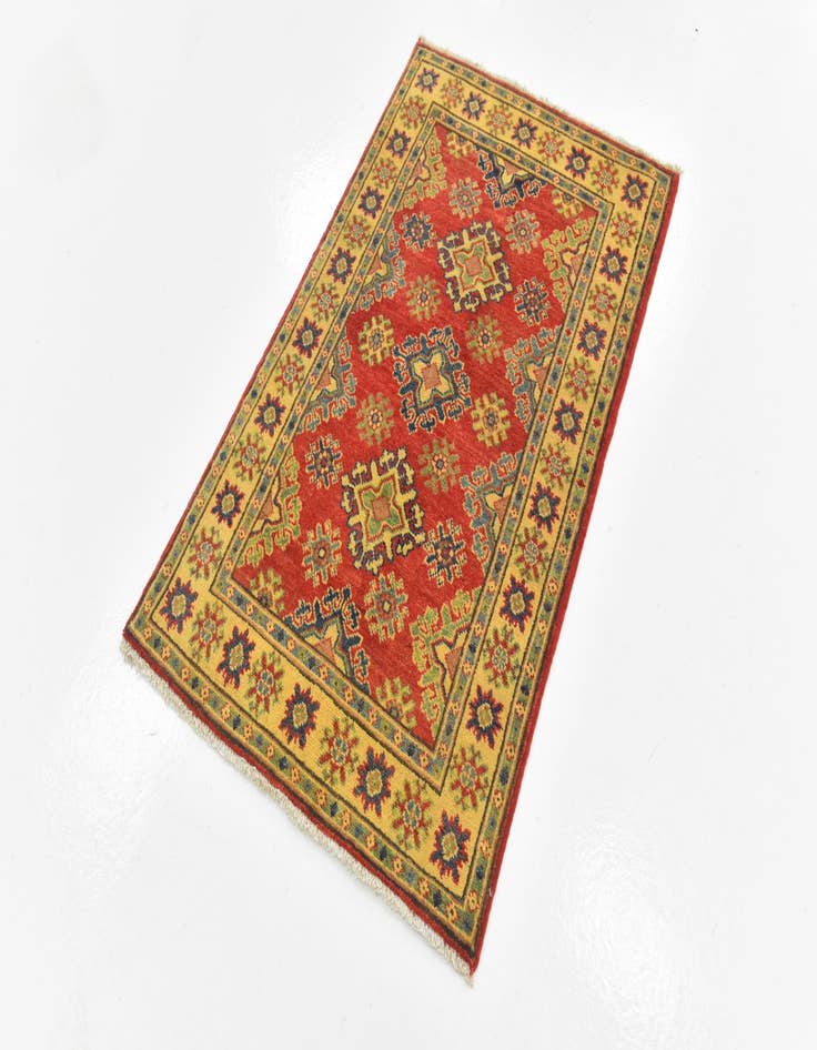 Detail image of  2' 7 x 4' 1  Hand Knotted Kazak Rug