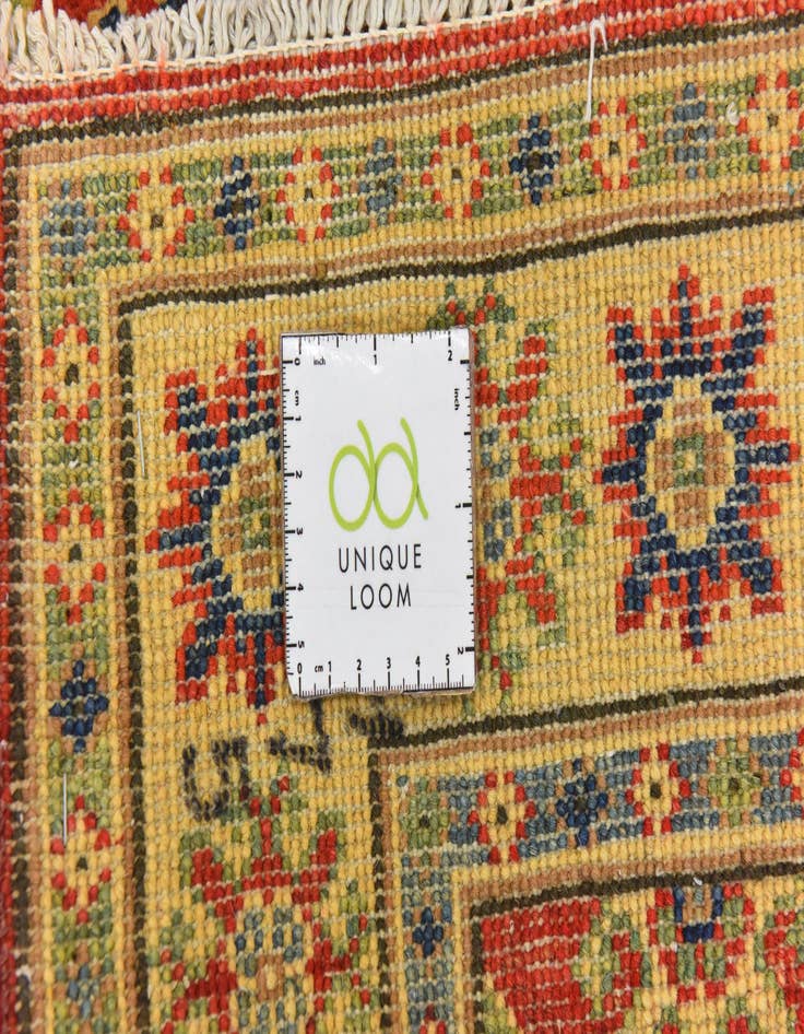 Detail image of  2' 7 x 4' 1  Hand Knotted Kazak Rug