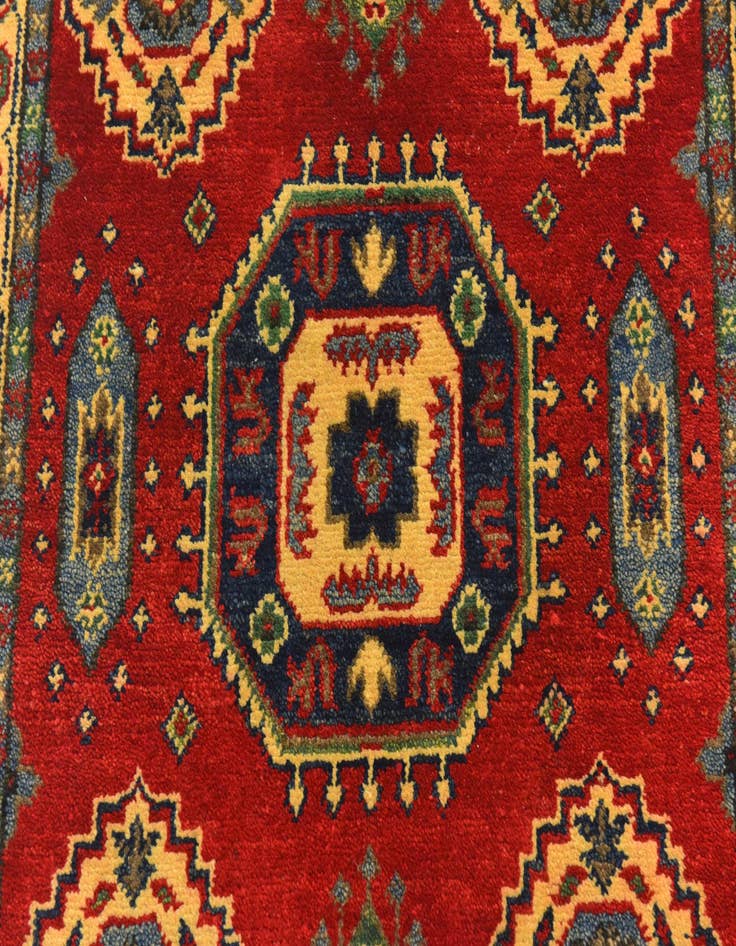 Detail image of 2' 8 x 4' 1 Hand Knotted Kazak Rug