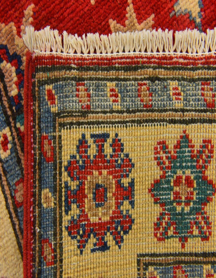 Detail image of  2' 8 x 4' 1  Hand Knotted Kazak Rug