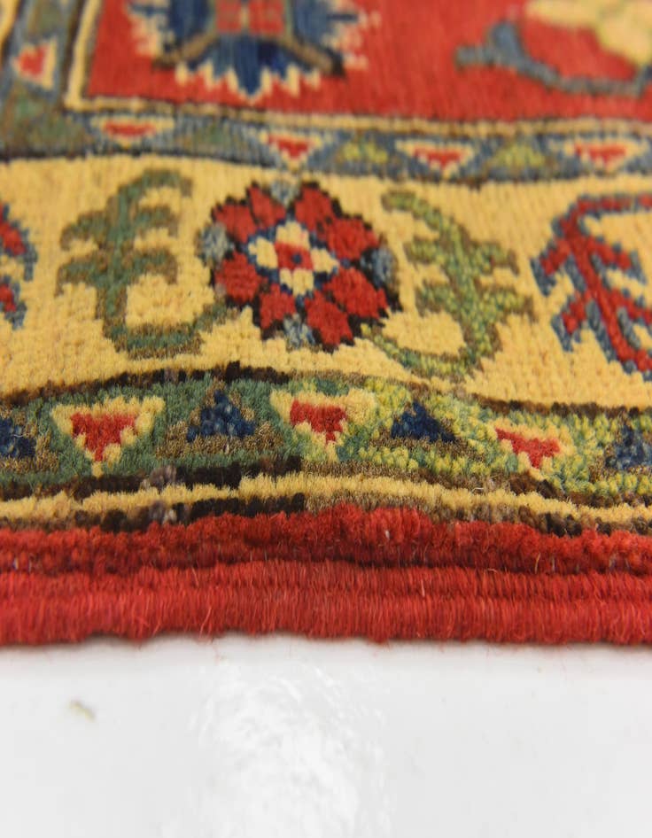 Detail image of  2' 7 x 4' 1  Hand Knotted Kazak Rug