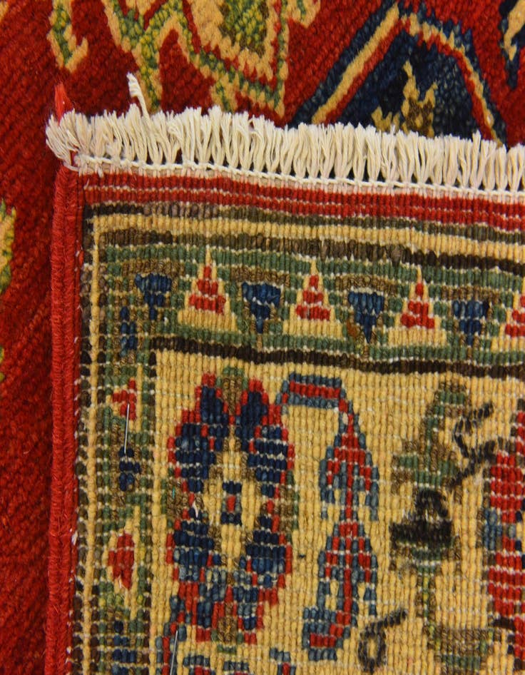 Detail image of  2' 7 x 4' 1  Hand Knotted Kazak Rug
