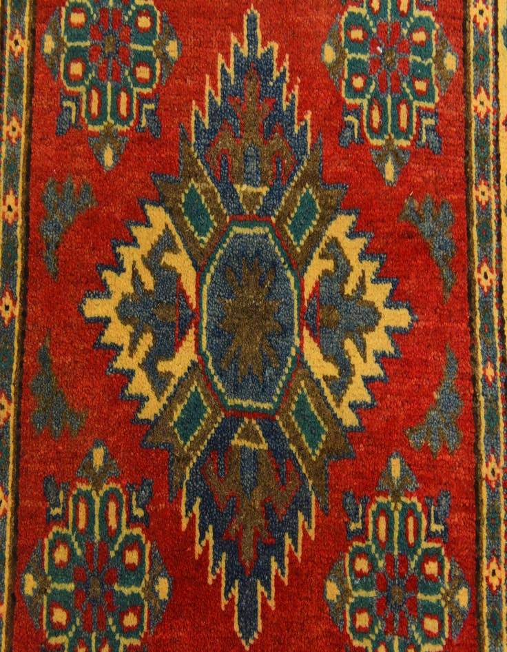 Detail image of  2' 8 x 4' 1  Hand Knotted Kazak Rug