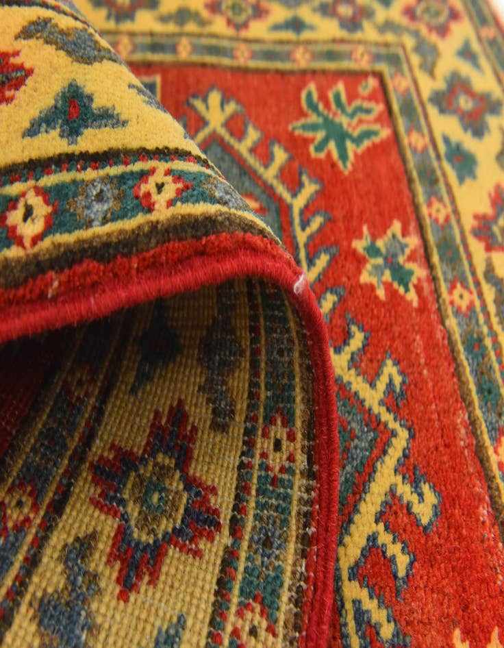 Detail image of  2' 8 x 4' 1  Hand Knotted Kazak Rug