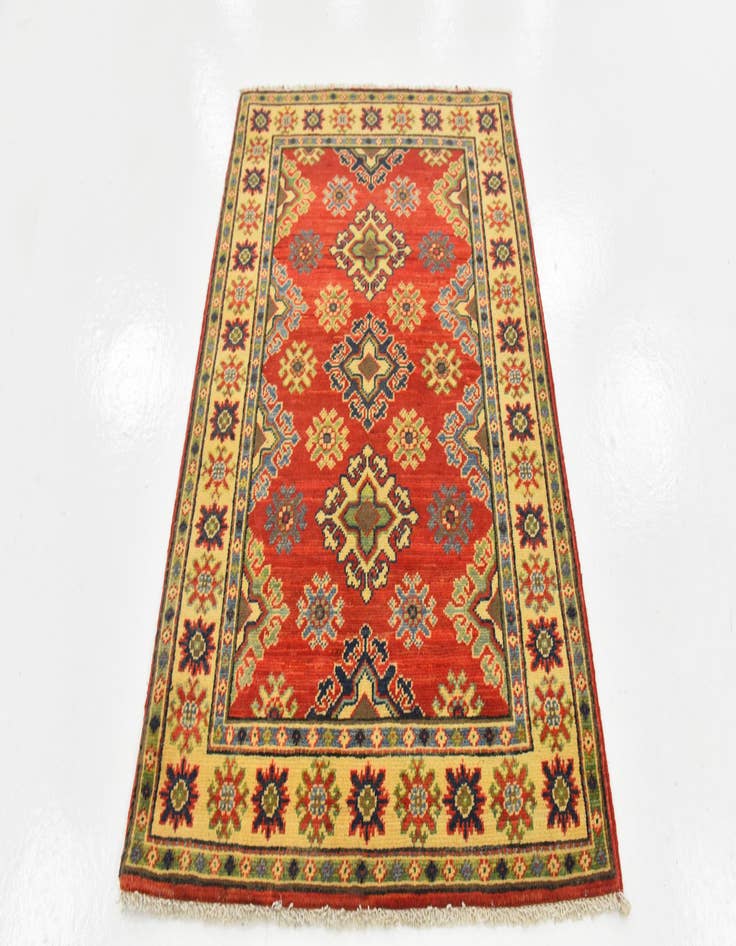 Detail image of  2' 7 x 3' 11  Hand Knotted Kazak Rug