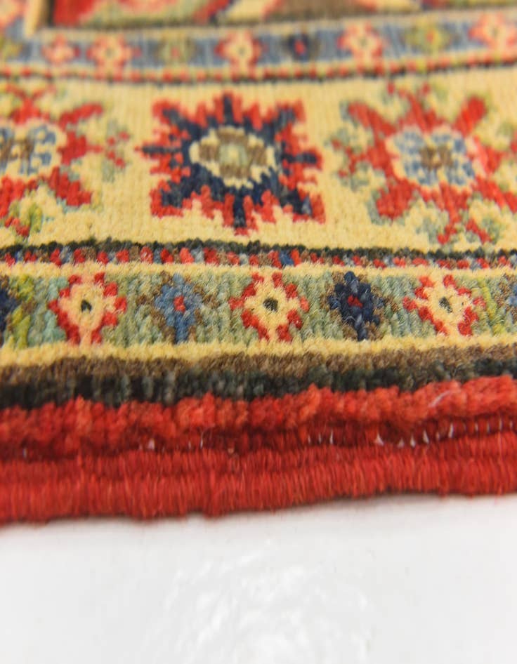 Detail image of  2' 7 x 3' 11  Hand Knotted Kazak Rug