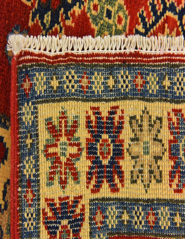 Detail image of  2' 8 x 4' 3  Hand Knotted Kazak Rug