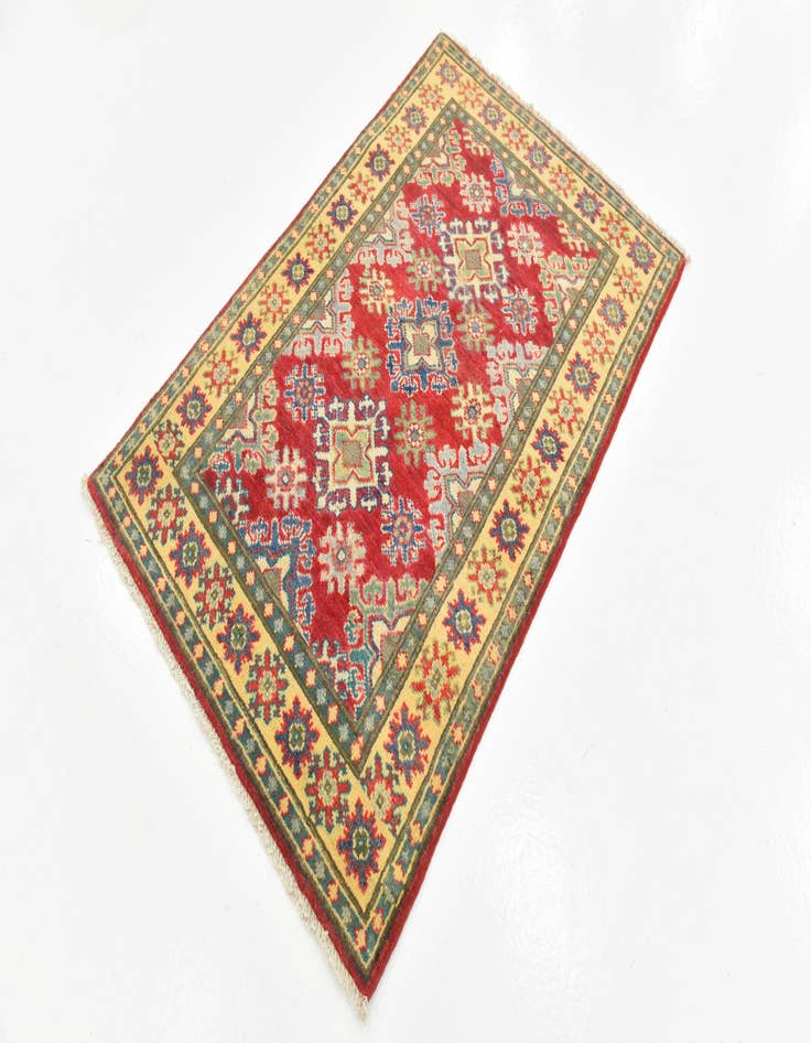 Detail image of  2' 7 x 4' 1  Hand Knotted Kazak Rug