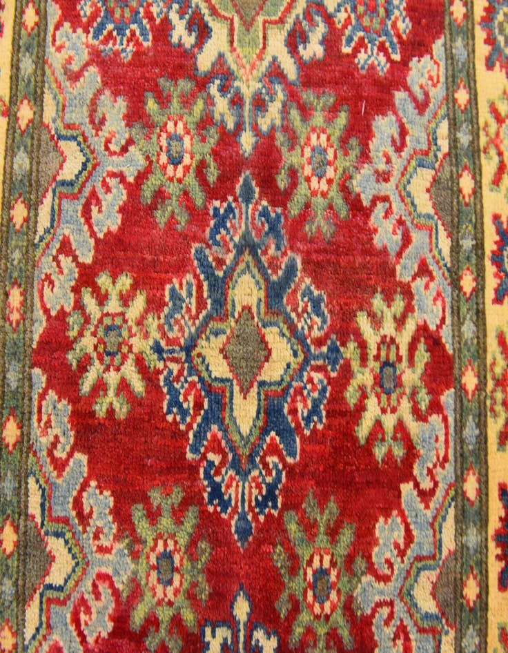Detail image of  2' 7 x 4' 1  Hand Knotted Kazak Rug