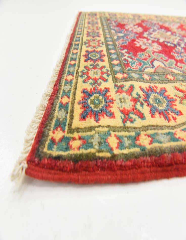 Detail image of  2' 7 x 4' 1  Hand Knotted Kazak Rug