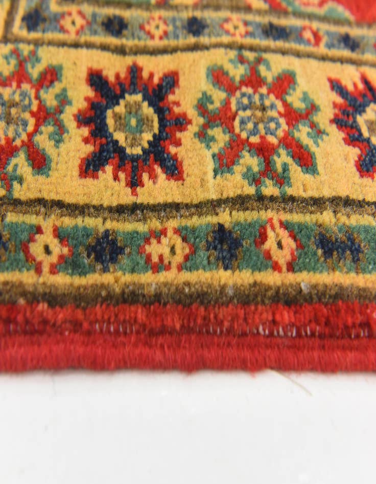 Detail image of  2' 7 x 3' 11  Hand Knotted Kazak Rug