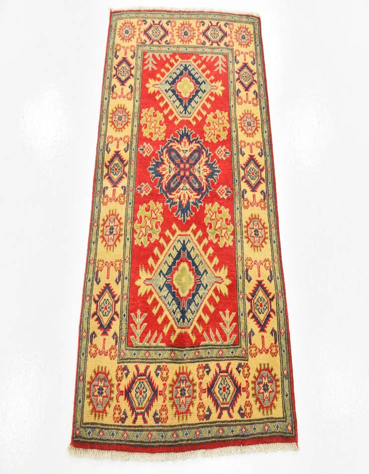 Detail image of  2' 8 x 3' 11  Hand Knotted Kazak Rug