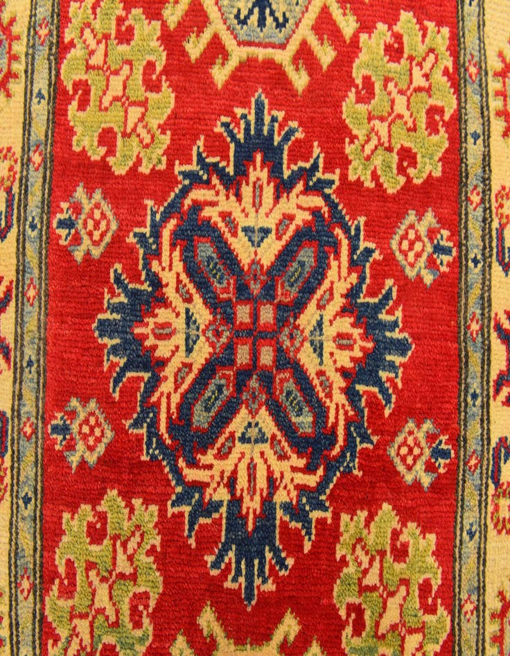 Detail image of  2' 8 x 3' 11  Hand Knotted Kazak Rug