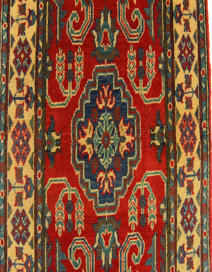Detail image of  2' 8 x 4' 1  Hand Knotted Kazak Rug