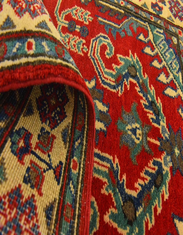 Detail image of  2' 8 x 4' 1  Hand Knotted Kazak Rug