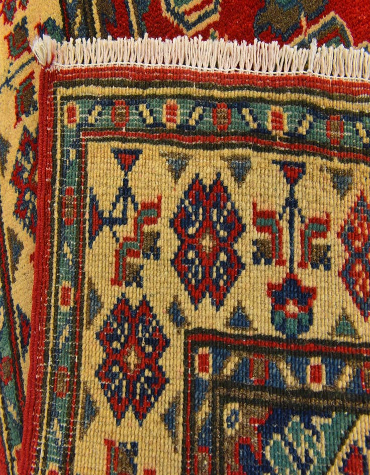 Detail image of  2' 8 x 4' 1  Hand Knotted Kazak Rug