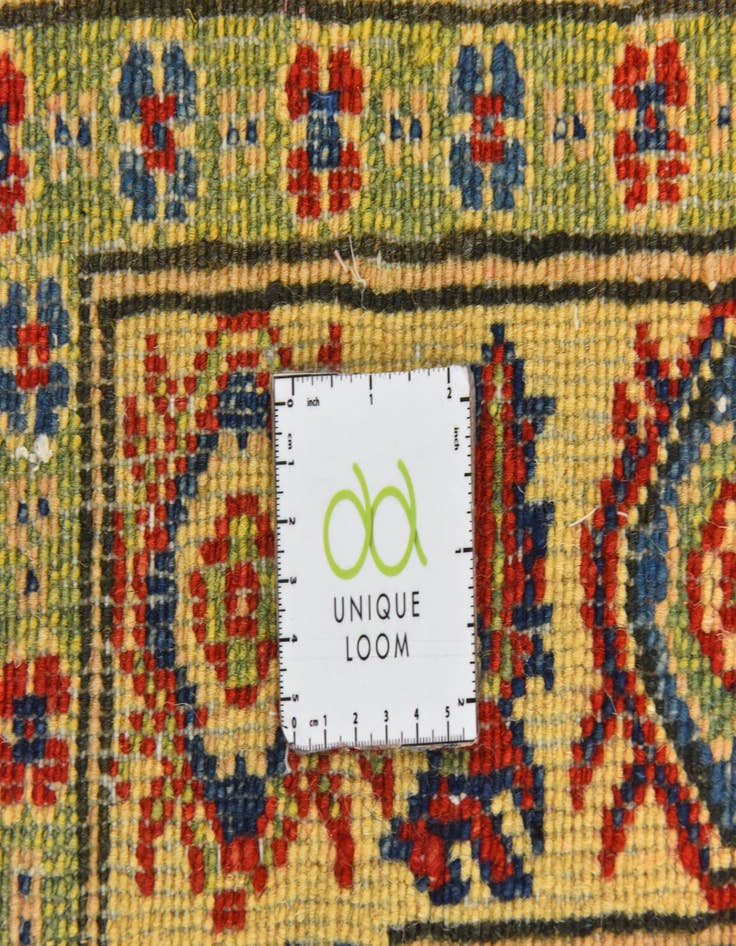 Detail image of  4' 1 x 6' 4  Hand Knotted Kazak Rug