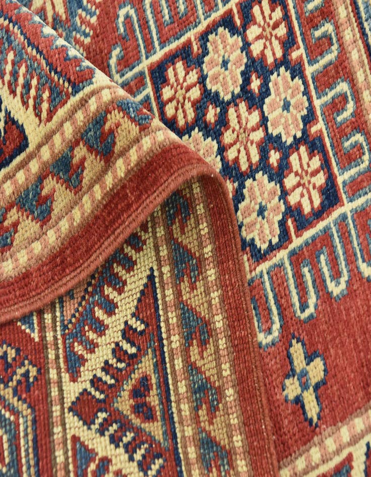 Detail image of  2' 8 x 4' 1  Hand Knotted Kazak Rug