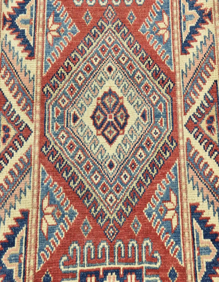 Detail image of  2' 8 x 4' 1  Hand Knotted Kazak Rug
