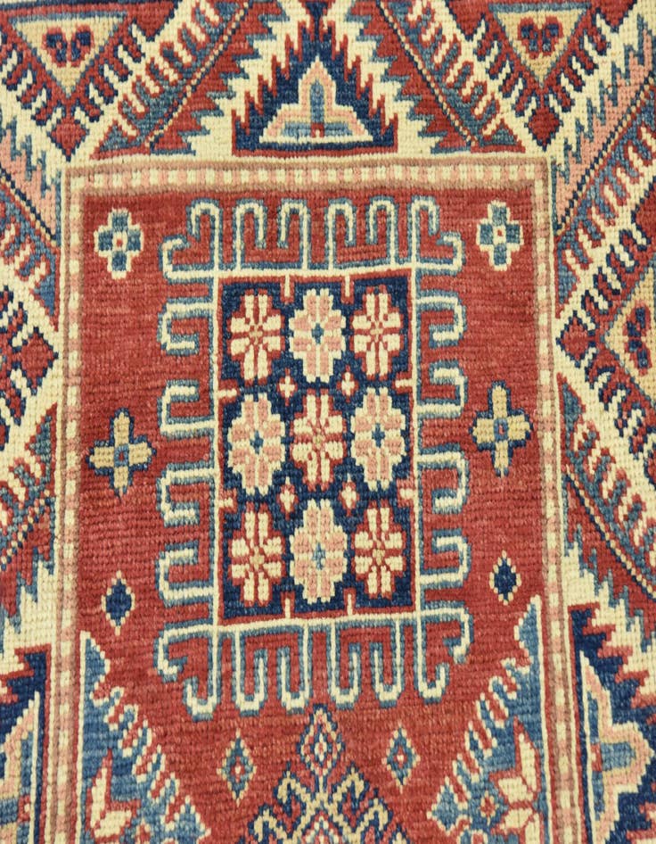 Detail image of  2' 8 x 4' 1  Hand Knotted Kazak Rug