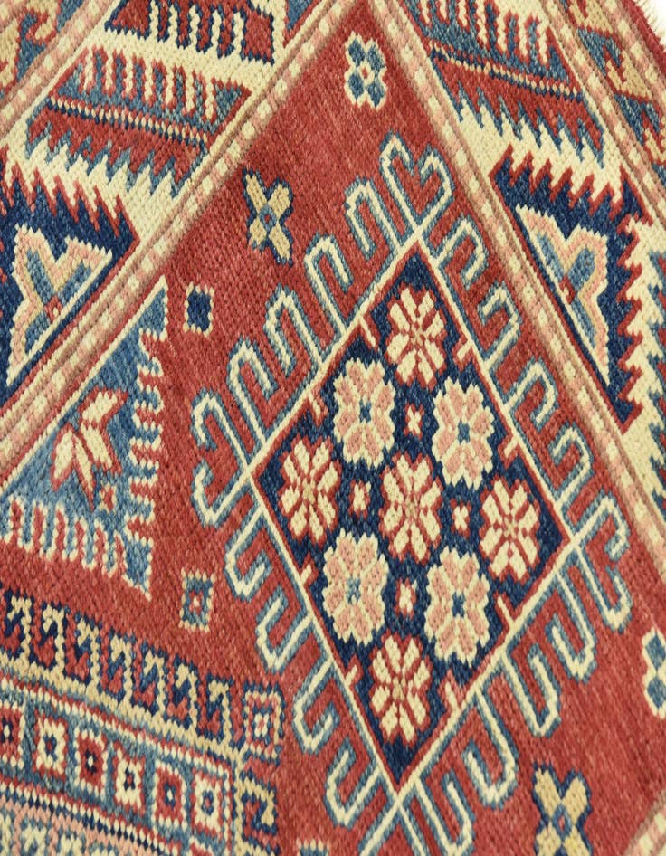 Detail image of  2' 8 x 4' 1  Hand Knotted Kazak Rug