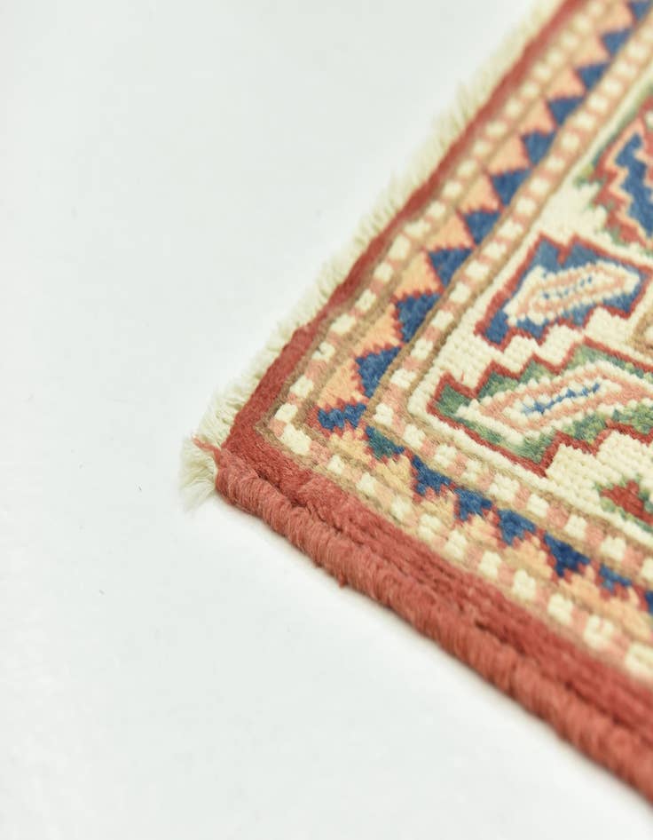 Detail image of 2' x 3' 2 Hand Knotted Kazak Rug