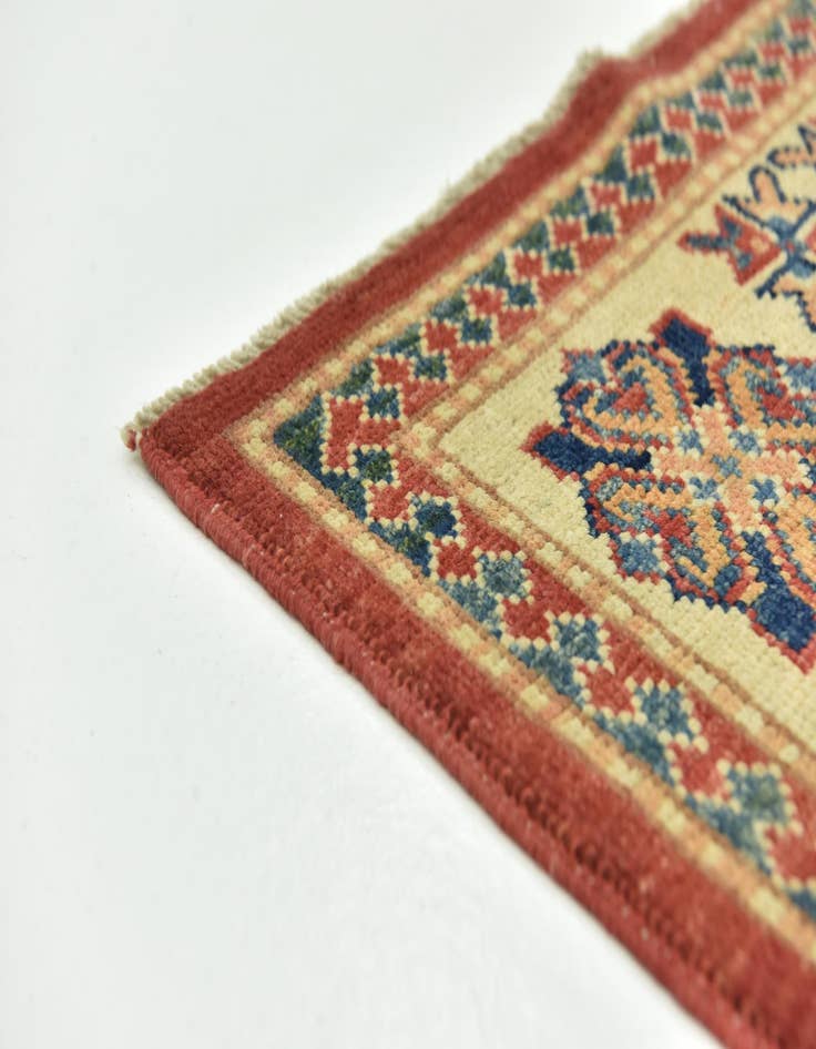 Detail image of  5' 10 x 8' 9  Hand Knotted Kazak Rug