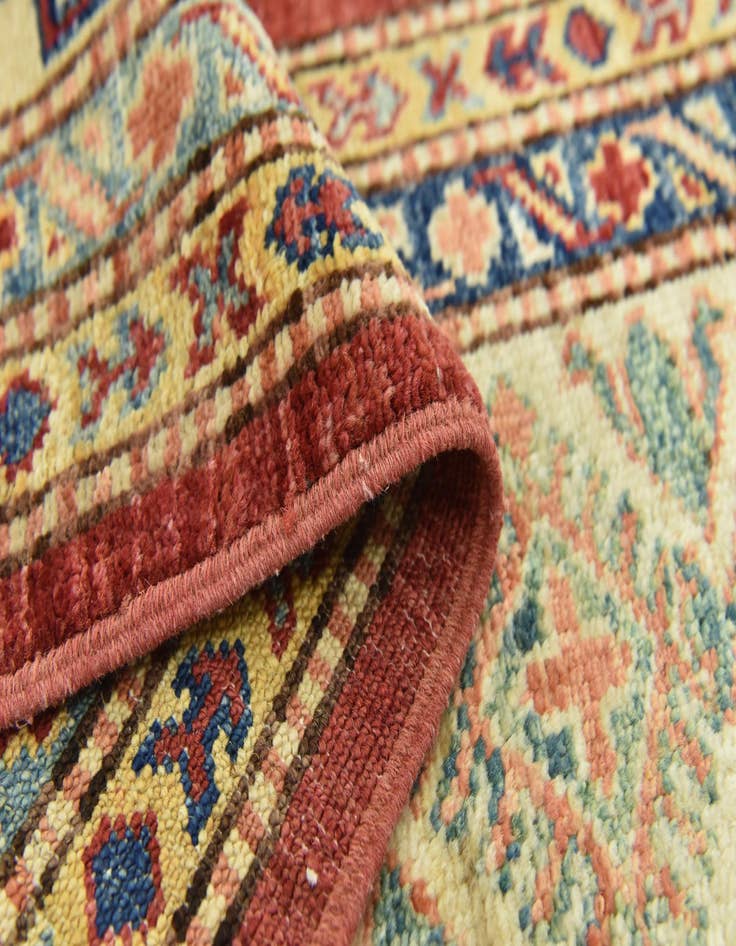 Detail image of  7' 1 x 9' 9  Hand Knotted Kazak Rug