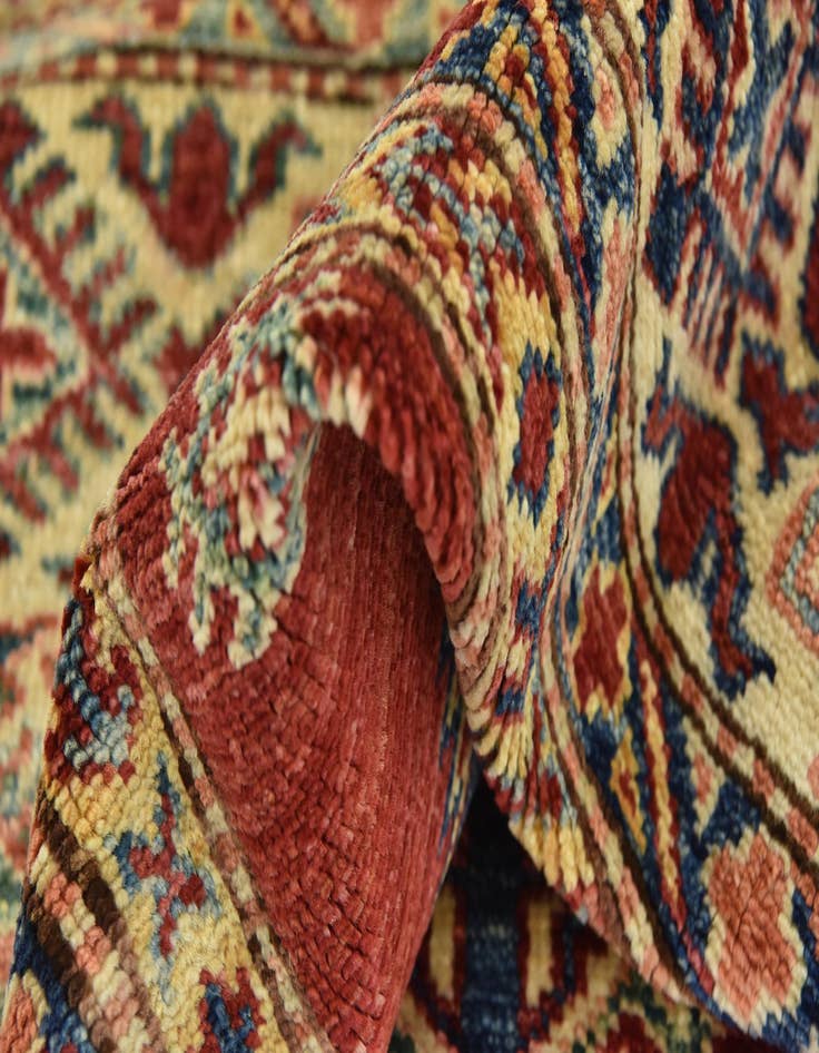 Detail image of  7' 1 x 9' 9  Hand Knotted Kazak Rug