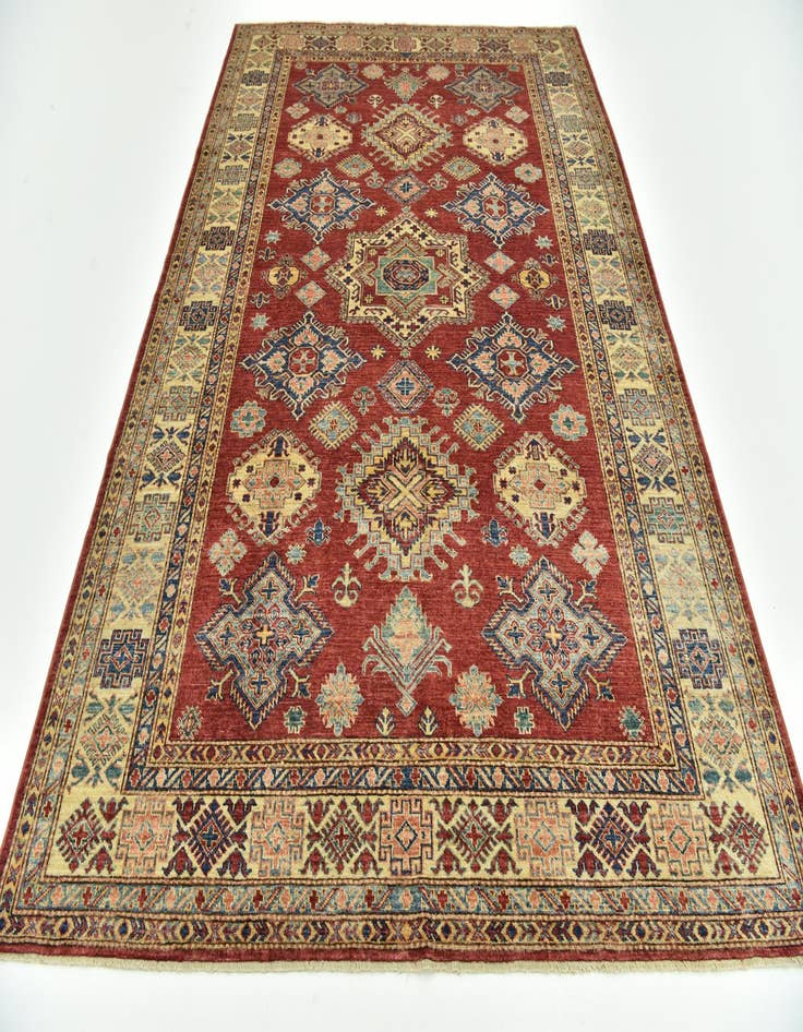 Detail image of  7' 1 x 9' 9  Hand Knotted Kazak Rug