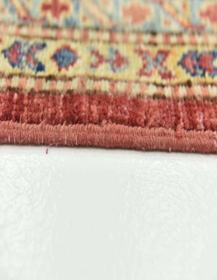 Detail image of  7' 1 x 9' 9  Hand Knotted Kazak Rug