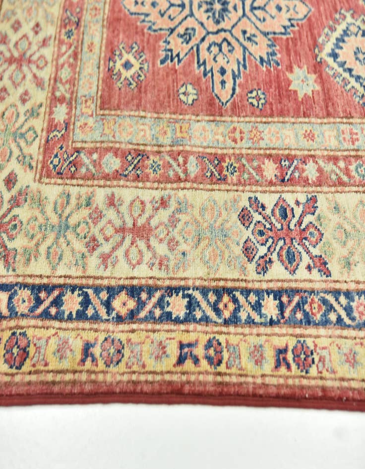 Detail image of  6' 7 x 9' 9  Hand Knotted Kazak Oriental Rug