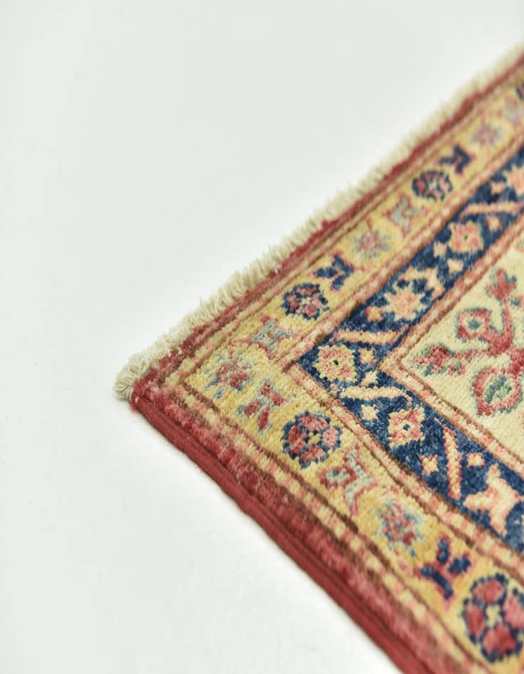 Detail image of  6' 7 x 9' 9  Hand Knotted Kazak Oriental Rug