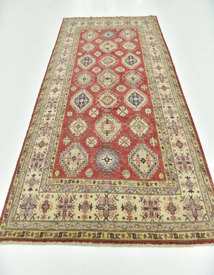 Detail image of  7' x 9' 9  Hand Knotted Kazak Oriental Rug