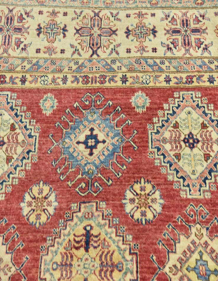 Detail image of  7' x 9' 9  Hand Knotted Kazak Oriental Rug