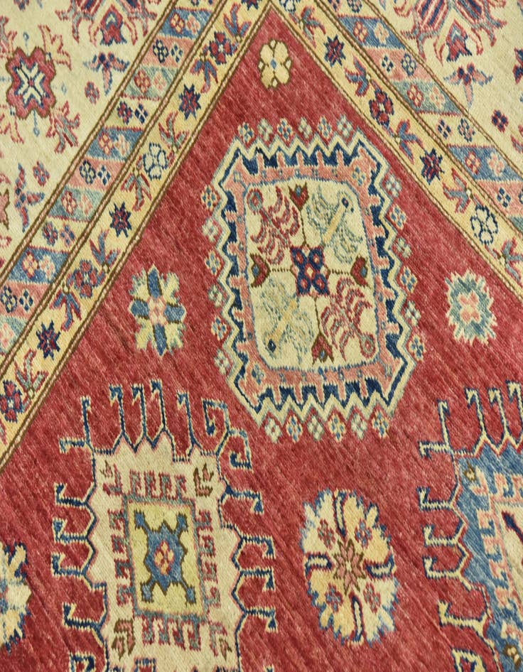 Detail image of  7' x 9' 9  Hand Knotted Kazak Oriental Rug