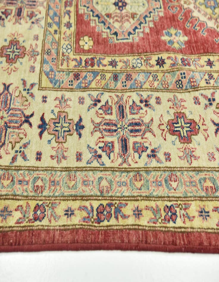 Detail image of  7' x 9' 9  Hand Knotted Kazak Oriental Rug