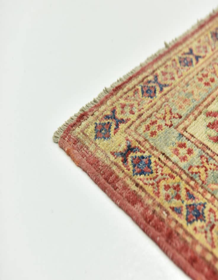 Detail image of  6' 6 x 10' 7  Hand Knotted Kazak Oriental Rug