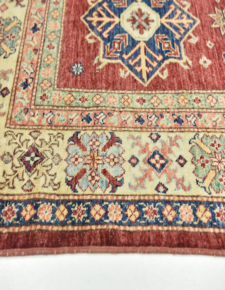 Detail image of  6' 8 x 10' 3  Hand Knotted Kazak Oriental Rug
