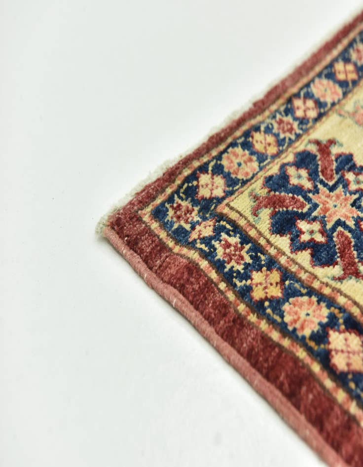 Detail image of  6' 8 x 10' 3  Hand Knotted Kazak Oriental Rug