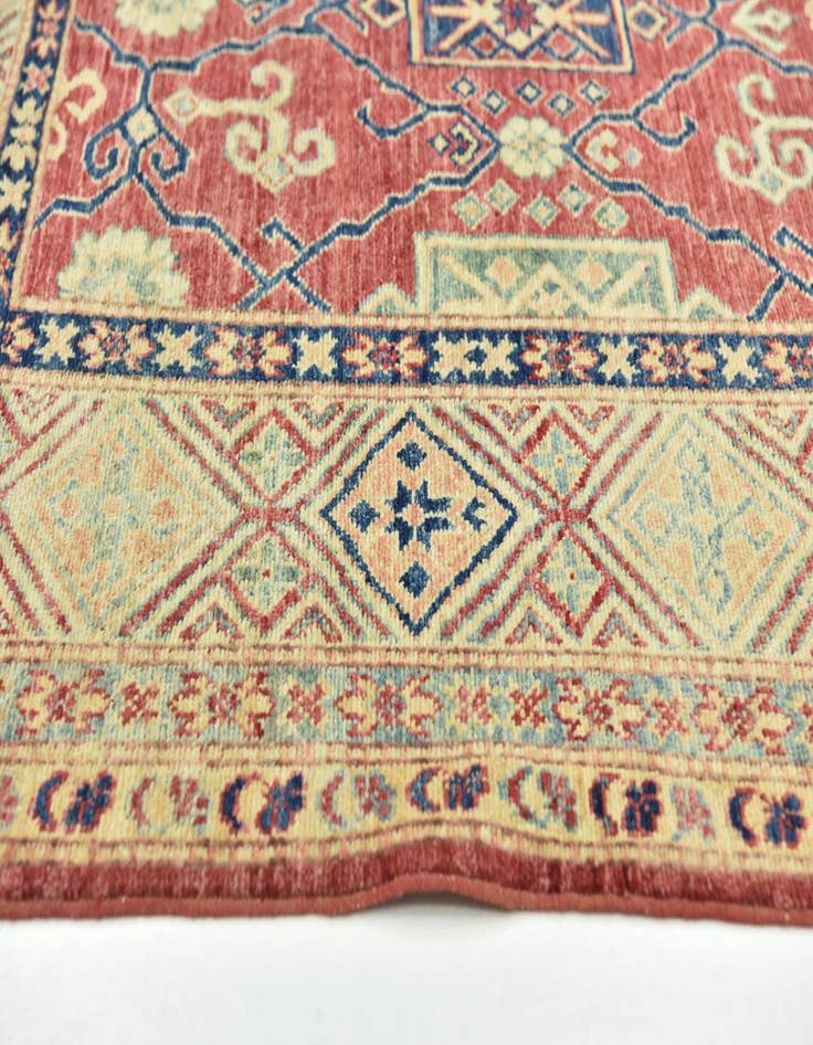 Detail image of  6' 8 x 9' 8  Hand Knotted Kazak Oriental Rug