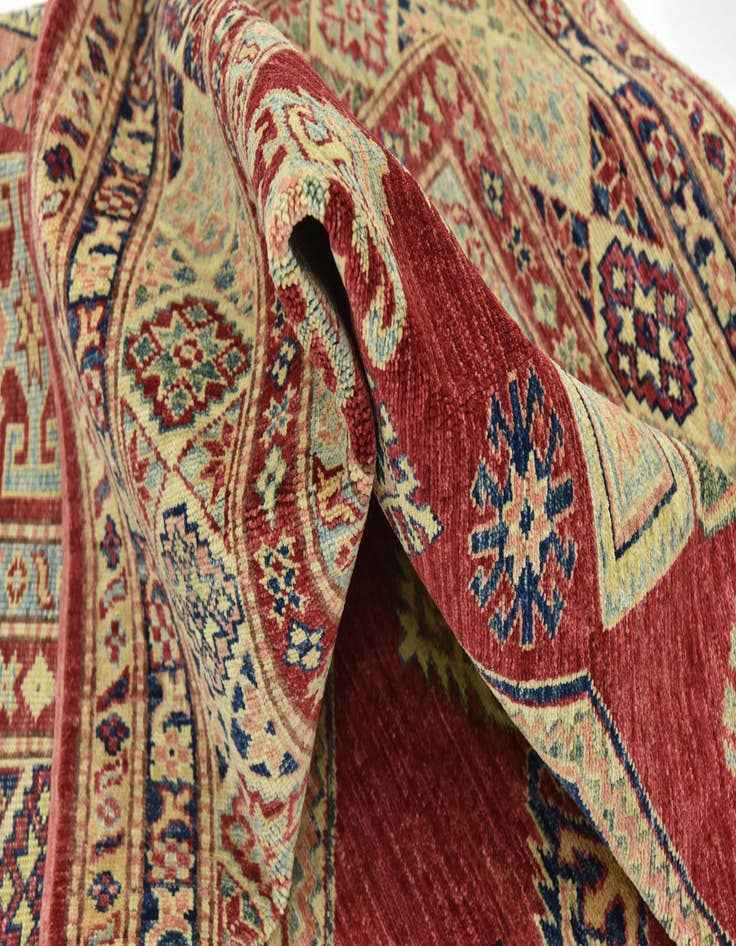 Detail image of  6' 9 x 9' 3  Hand Knotted Kazak Oriental Rug