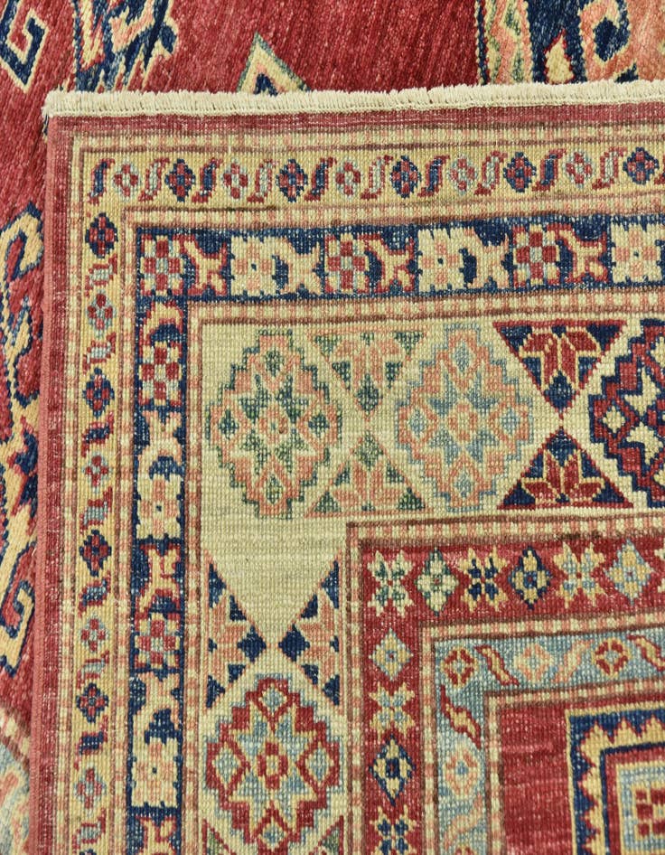 Detail image of  6' 9 x 9' 3  Hand Knotted Kazak Oriental Rug