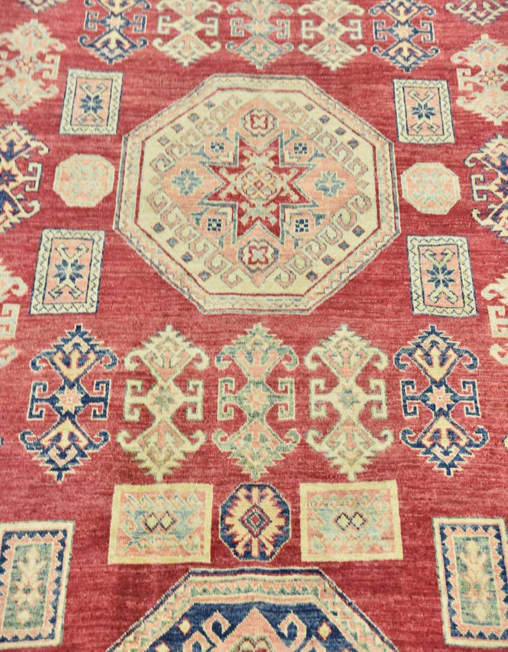 Detail image of  6' 9 x 9' 3  Hand Knotted Kazak Oriental Rug