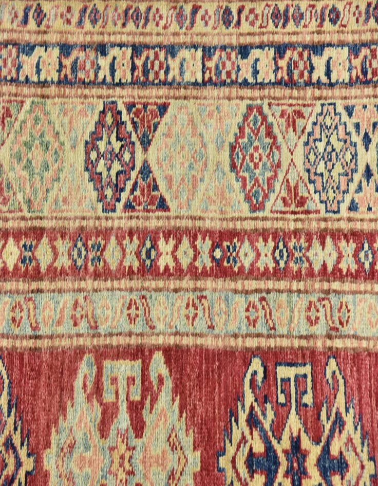 Detail image of  6' 9 x 9' 3  Hand Knotted Kazak Oriental Rug