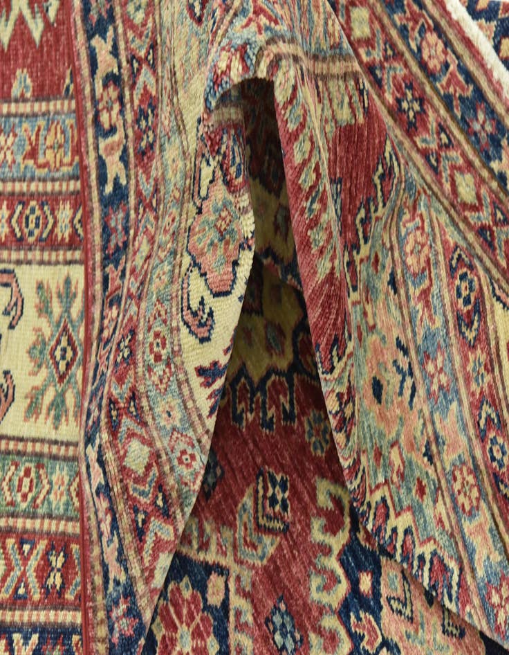 Detail image of  6' 4 x 10' 3  Hand Knotted Kazak Oriental Rug