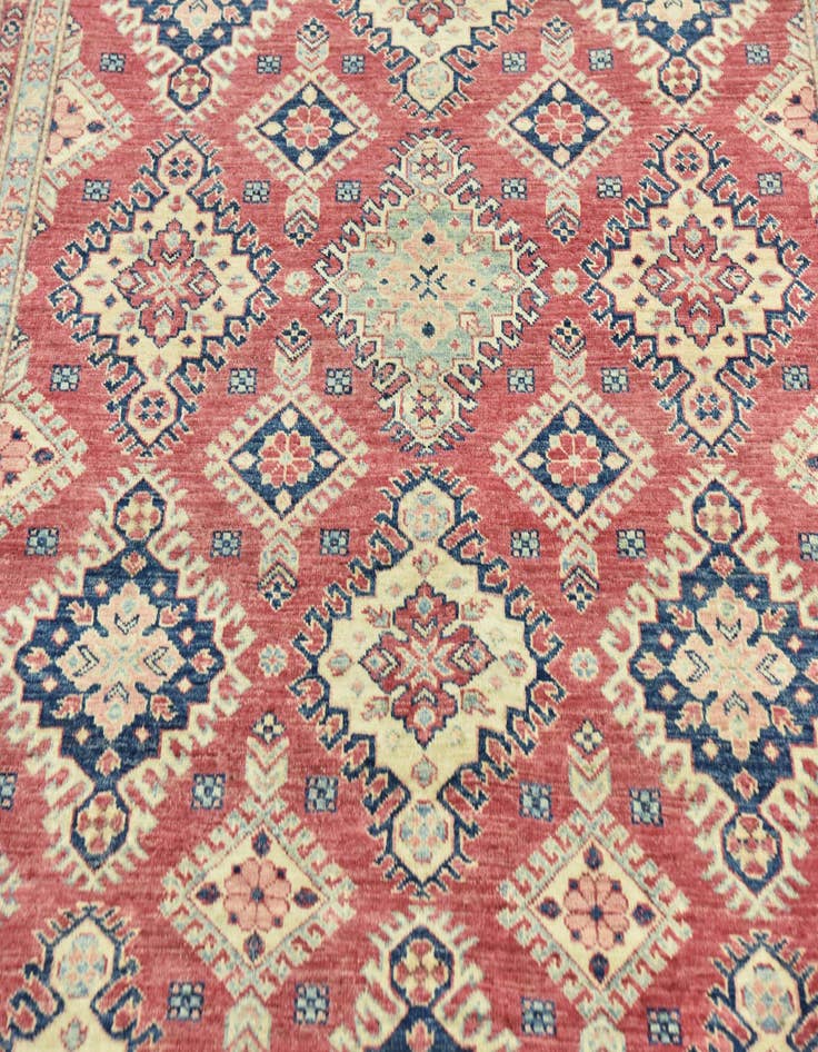 Detail image of  6' 4 x 10' 3  Hand Knotted Kazak Oriental Rug