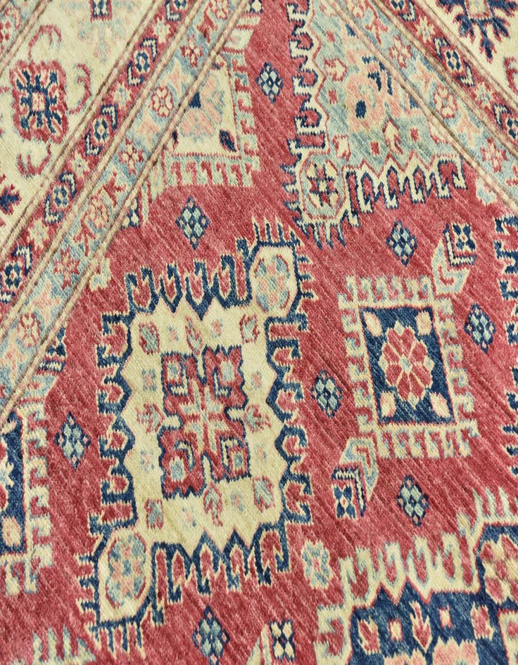 Detail image of  6' 4 x 10' 3  Hand Knotted Kazak Oriental Rug