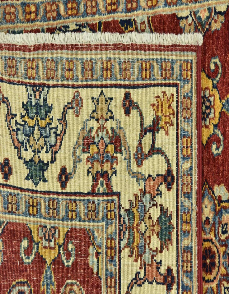 Detail image of  3' 1 x 5'  Hand Knotted Kazak Rug